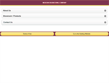 Tablet Screenshot of modernengg.com